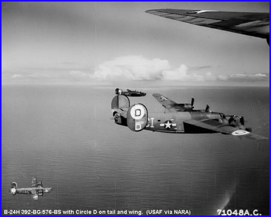 B-24H - 392nd Bomb Group