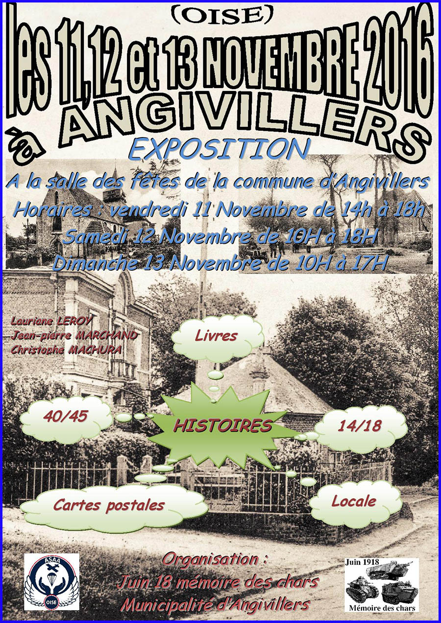 11 12 13 novembre Angivillers